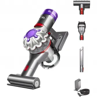 Aspirator de mana Dyson V8 Car & Boat, 115AW, 425 W, 0.54 L, 1.9 kg, argintiu