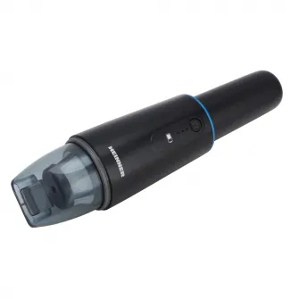 Aspirator de mana Heinner Blackstone HHVC-D7.2BK, 70 w, acumulator li 7.2v, putere absorbtie 5 kpa, indicator led, capacitate recipient praf 50 ml, autonomie 12 min, durata incarcare 3 ore, adaptor USB, accesorii perie 2 in 1, negru
