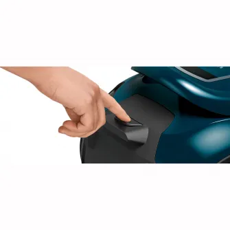 Aspirator fara sac Bosch BGS41FAM, 600 W, 2.4 l, Sistem Quatro Power  Easy Clean, Filtru Hepa, Petrol