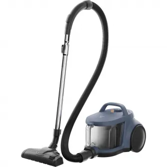 Aspirator fara sac Electrolux 300 EL31C1LDB, 850 W, recipient praf 2l, filtrare HEPA, raza de actiune 8 m, albastru denim/negru