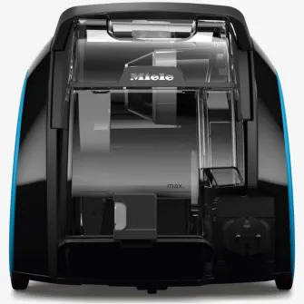 Aspirator fara sac Miele Boost CX1 Blue Pulse, 890 W, 4 trepte de putere, tehnologie Vortex, filtru Hygiene AirClean, negru obsidian