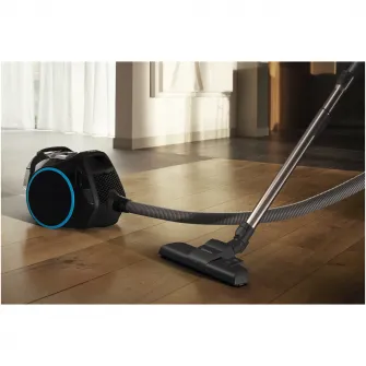Aspirator fara sac Miele Boost CX1 Blue Pulse, 890 W, 4 trepte de putere, tehnologie Vortex, filtru Hygiene AirClean, negru obsidian