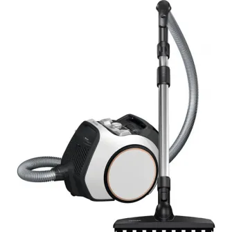 Aspirator fara sac Miele Boost CX1 PowerLine, 890 W, 4 trepte de putere, Tehnologie Vortex, Filtru HEPA, Alb