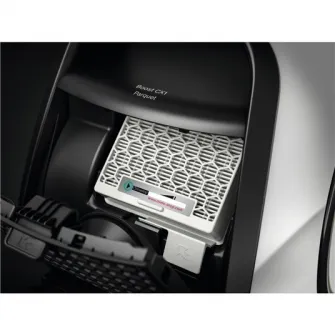 Aspirator fara sac Miele Boost CX1 PowerLine, 890 W, 4 trepte de putere, Tehnologie Vortex, Filtru HEPA, Alb