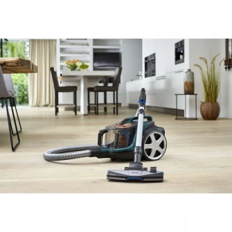Aspirator fara sac Philips PowerPro Expert FC9744/09, 650 W, TriActive+, Eficienta energetica A+, Tub Telescopic, Verde