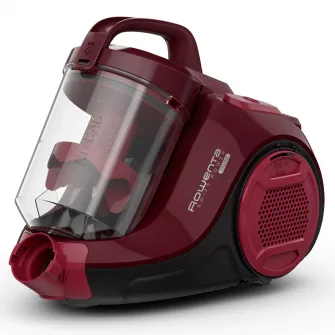 Aspirator fara sac ROWENTA Swift Power Cyclonic RO2910EA, 750W, 3 niveluri de filtrare, acoperire 7.5m, motor Effitech, rosu