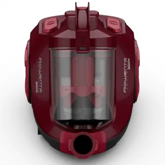 Aspirator fara sac ROWENTA Swift Power Cyclonic RO2910EA, 750W, 3 niveluri de filtrare, acoperire 7.5m, motor Effitech, rosu