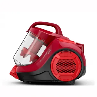 Aspirator fara sac ROWENTA Swift Power Cyclonic RO2913EA, 750W, Clasa A, tehnologie ciclonica avansata, raza de acoperire 7.55m, sistem de filtrare eficient, rosu