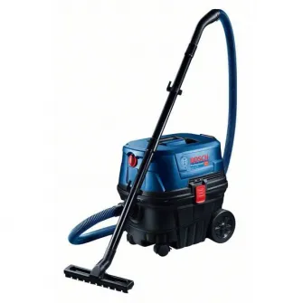 Aspirator industrial Bosch Professional GAS 12-25 PL, 1200 W, 21 l, 37.7 l/s debit aer, 20 mPa, 88 db, accesorii incluse