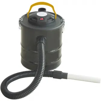 Aspirator pentru cenusa Fieldmann FDU 200601-E, putere 600 W, rezervor metalic 11 L, filtru bumbac, aspirare cenusa maxim 40 grade