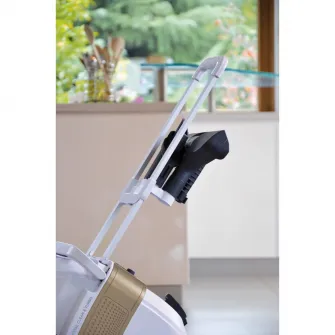 Aspirator Polti Unico MCV 85 Total Clean & Turbo, 2200 W Filtrare Multiciclonica 5 Stadii, Functie Igienizare Abur si Uscare , HEPA, Auriu
