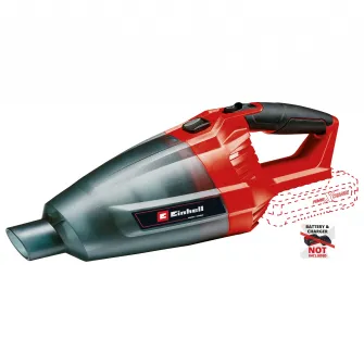 Aspirator portabil fara fir Einhell Power-X-Change, TE-VC 18 Li solo, 18 V, 4.2 kPa, 0.54 l, tub inclus pentru aspirare podea