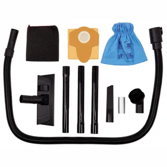 Aspirator umed/uscat Einhell Power X-Change TC-VC 18/20 Li S - Solo, 18 V, vas inox 20 L, 8 Kpa, furtun 1.5 m, accesorii incluse, fara acumulator/incarcator