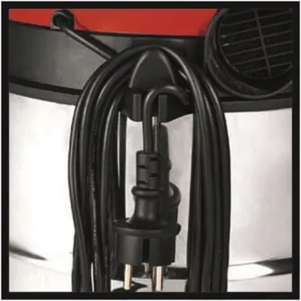 Aspirator umed/uscat Einhell TH-VC 1820 S,putere 1250 W, putere aspiratie 18 kPa,conector suflare aer,furtun 150 cm,suport accesorii, rezervor otel inoxidabil 20 L