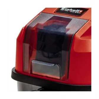 Aspirator umed/uscat pe acumulator Einhell TE-VC 18/10 Li-Solo, 18 V, tehnologia PXC, 10 l capacitate vas, 90 mbar putere aspiratie, 200 cm lungime furtun, duza 2-in-1 spatii inguste/perie, duza2-in-1 tapiterie/universala, fara acumulator/incarcator