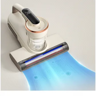 Aspirator UV antiacarieni Jimmy WB63-BJ, putere 600W, sterilizare UV, tehnologie detectare praf, tehnologie cu ultrasunete, bej