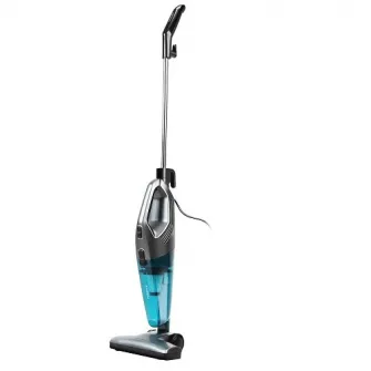 Aspirator vertical 2in1 Cecotec Conga PopStar 1500, 600W, cu fir, rezervor 800 ml, Albastru/Gri