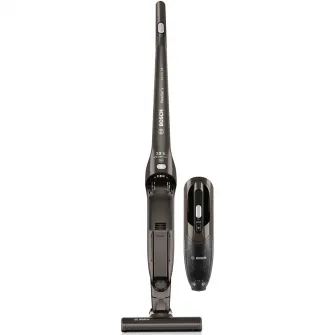 Aspirator vertical Bosch BCHF220T, 20 V, 2 in 1, LI-Ion, 2 trepte de putere, autonomie pana la 44 min, Gri