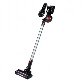 Aspirator Vertical Fara Fir, Adler, AD7048, 350 W, 18 kPa, Acumulator 2000 mAh, Afisaj LED, Recipient Pentru Praf 0.8 L, Negru/Alb