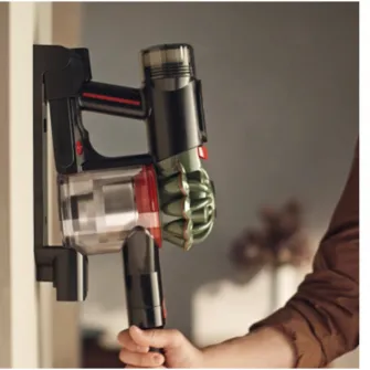 Aspirator vertical fara fir Dyson V8 Cyclone™, Verde Army/Negru