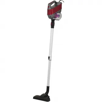 Aspirator vertical fara sac Star-Light ACTS-606R, Cyclonic, 0.6 l, Tub telescopic, 600 W, Rosu