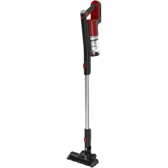 Aspirator vertical HEINNER RED TWILIGHT HSVC-M21.6RD, 150 W, acumulator li 21.6v, filtrare ciclonica, dubla utilizare: de mana sau vertical, 2 viteze, capacitate: 0.5l, autonomie max 30 min, accesoriu montare perete, rosu