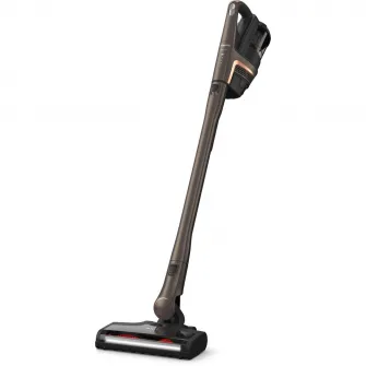 Aspirator vertical Miele Triflex HX2 Pro, 3 in 1, 25,2 V, 272 W, 0,5 l, autonomie 120 min, filtru HEPA, perie electrica cu iluminare, Bronz/Negru