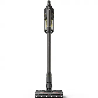 Aspirator vertical Philips XC7167/01 seria 7000, autonomie pana la 80 min, perie moale cu LED, accesoriu spatii inguste cu LED, accesoriu pentru tapiterie cu LED, filtru suplimentar, cap de aspirare PetPro, suport statie de incarcare, modul mop