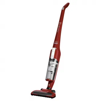 Aspirator vertical Rowenta Air Force Light RH6543, 14.4V, max 30 min, reincarcare 5 ore, duza dreptunghiulara, iluminare cu led, recipient 0.65L, filtru spuma, Rosu