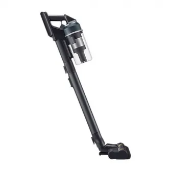 Aspirator vertical Samsung Jet 95 Complete VS20C9544TB/GE, 0.8L, 25.2V, 580W, Digital Inverter, Perie Jet Dual pentru covoare, Perie Slim LED pentru parchet, Perie Pet, Z-Station, 60 min autonomie, Negru-Albastru