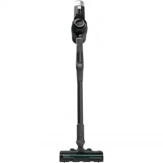 Aspirator vertical Tesla HS500GF, 400W, autonomie 60 min, 25.9V, 5 viteze, filtru HEPA, capacitate 0.6 l, capacitate baterie 2500mAh, indicator baterie, gri/negru