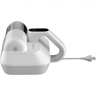 Aspirator Xiaomi Dust Mite Pro BHR8943EU, 14kPa, 400W, UV sterilizare, ultrasunete, filtrare HEPA, perie electrica spiralata, senzor inteligent, recipient transparent pentru praf, alb
