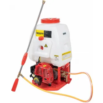 Atomizor cu pompa booster Gospodarul Profesionist PMP0050.1, 1.5 CP, 42 CC, 20 l capacitate rezervor solutie, 1.6 l/min debit maxim, 12 m pulverizare orizontala,8 m pulverizare verticala