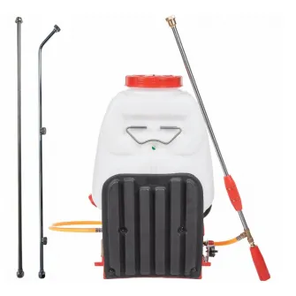 Atomizor cu pompa booster Gospodarul Profesionist PMP0050.1, 1.5 CP, 42 CC, 20 l capacitate rezervor solutie, 1.6 l/min debit maxim, 12 m pulverizare orizontala,8 m pulverizare verticala