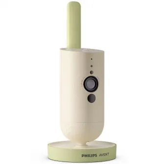 Baby monitor Philips-AVENT SCD643/26, camera pentru bebelusi conectata la aplicatia Baby Monitor+, full HD, senzor de temperatura, functie audio, iluminare de noapte