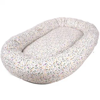 Babynest din bumbac organic pentru bebelusi Filibabba, Harvest