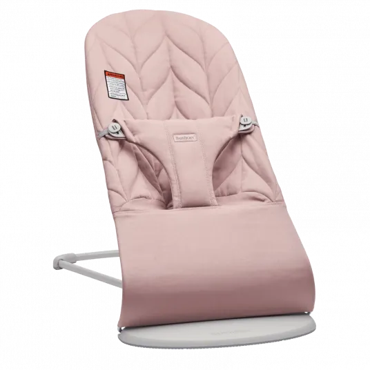 Balansoar pentru bebelusi BabyBjorn Bliss Petal Quilt, Dusty Pink