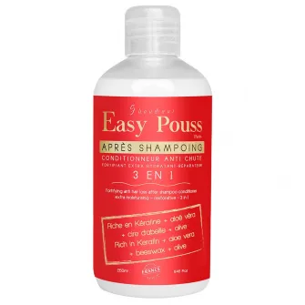 Balsam fortifiant impotriva caderii parului Easy Pouss cu keratina, 250 ml
