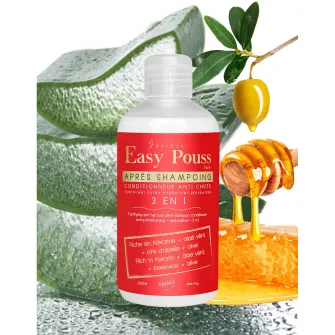 Balsam fortifiant impotriva caderii parului Easy Pouss cu keratina, 250 ml