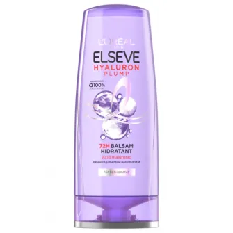 Balsam hidratant LOreal Paris Elseve Hyaluron Plump pentru par deshidratat, 200 ml