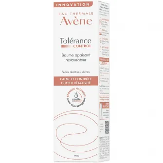 Balsam pentru fata si gat Avene Tolerance Control pentru piele intoleranta, 40 ml