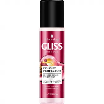 Balsam spray express Gliss Colour Perfector, 200 ml
