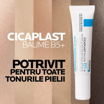 Balsam ultra-reparator calmant La Roche-Posay Cicaplast Baume B5+ cu indicatii multiple, 15 ml