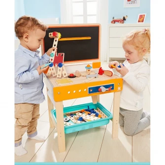 Banc de lucru M-Toys, din lemn