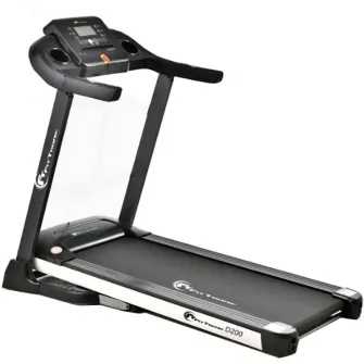 Banda de alergare electrica FitTronic Delta 200, Motor 2.5CP, Viteza maxima 14 km, Arcuri pentru amortizare, Autolubrifiere, bluetooth, Kinomap, Zwift, Besyfit
