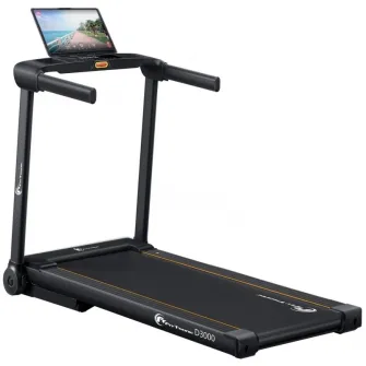 Banda de alergare electrica FitTronic Delta 3000, motor 2.0 CP, greutate suportata 120kg, viteza pana la 14km/h, suprafata alergare 120x42cm,, Aplicatii Zwift, Kinomap, Besyfit