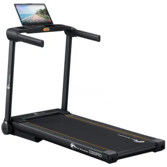 Banda de alergare electrica FitTronic Delta 3000 PRO, motor 2.0 CP, inclinatie electrica 20%, greutate suportata 120 kg, Aplicatii Zwift, Kinomap, Besyfit
