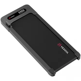 Banda de alergare YESOUL W2, viteza max 6km/h, telecomanda, Bluetooth, Negru