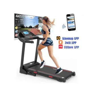 Banda de alergat electrica BodyFit Z6500, motor de 3.0 CP, viteza maxim 16 km/h, greutate suportata 130 kg