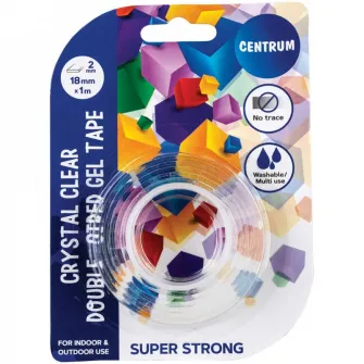 Banda Dublu Adeziva Centrum 18mmx2mx2mm Blister